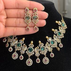 Elegant Necklace and Earring Set